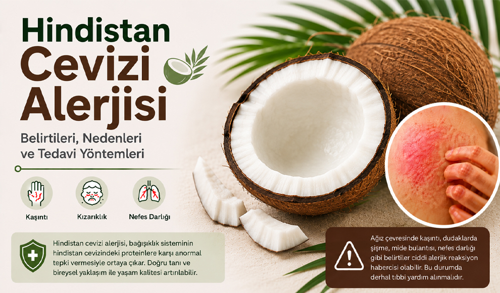 Hindistan Cevizi Alerjisi Hindistan Cevizi Alerjisi