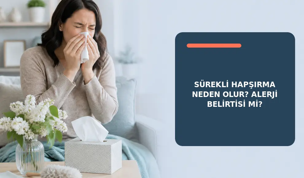 Sürekli Hapşırma Neden Olur? Alerji Belirtisi mi?